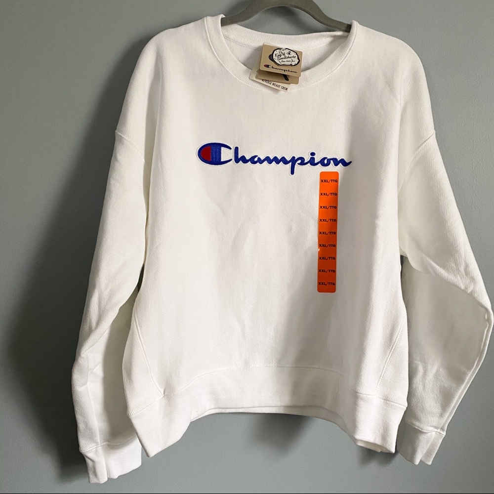 NWT Champion Reverse Weave Crew Neck Sweatshirt